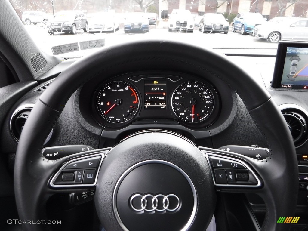 2016 A3 2.0 Premium quattro - Scuba Blue Metallic / Black photo #27
