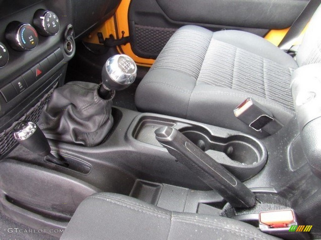 2012 Wrangler Unlimited Sport 4x4 - Crush Orange / Black photo #26