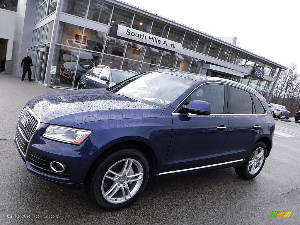 2016 Q5 2.0 TFSI Premium quattro - Scuba Blue Metallic / Chestnut Brown photo #1