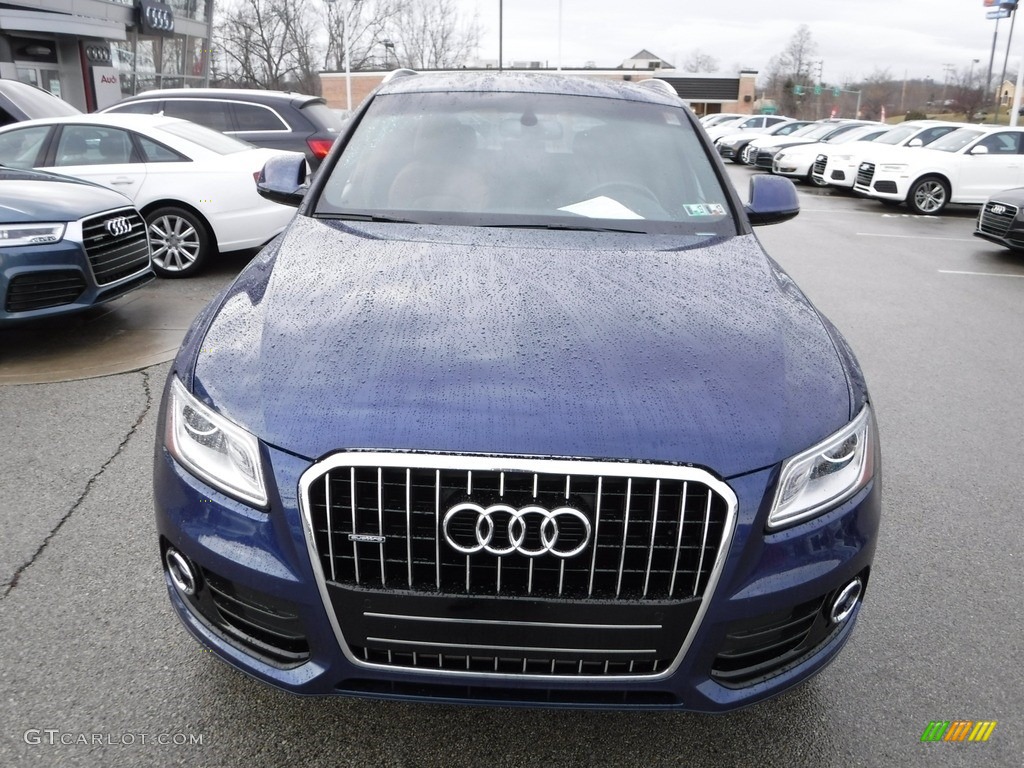 2016 Q5 2.0 TFSI Premium quattro - Scuba Blue Metallic / Chestnut Brown photo #6