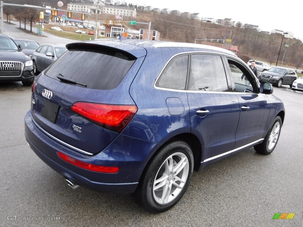2016 Q5 2.0 TFSI Premium quattro - Scuba Blue Metallic / Chestnut Brown photo #12