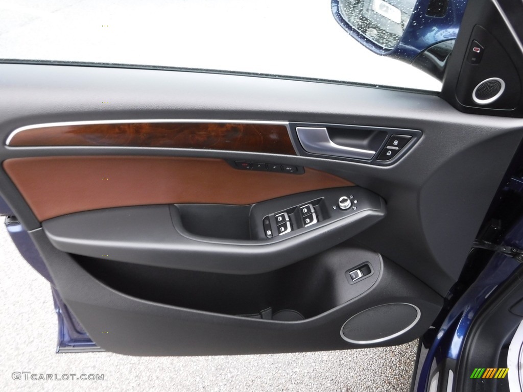 2016 Q5 2.0 TFSI Premium quattro - Scuba Blue Metallic / Chestnut Brown photo #18