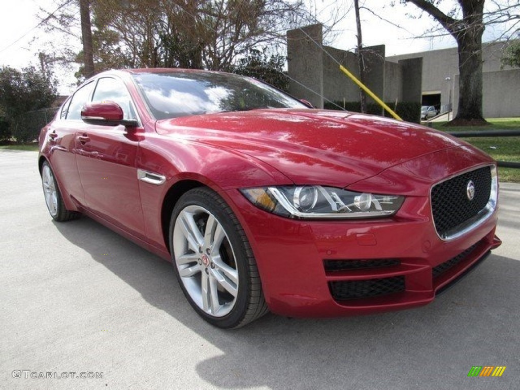 Italian Racing Red 2017 Jaguar XE 35t Prestige Exterior Photo #118049943