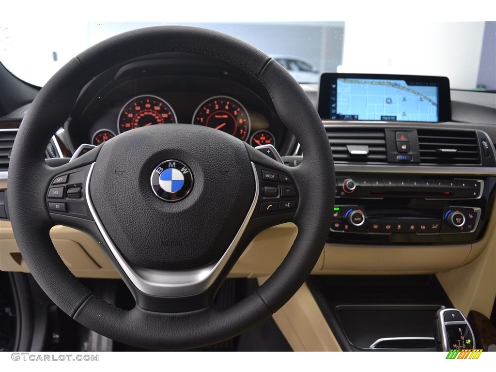 2017 3 Series 330i Sedan - Imperial Blue Metallic / Venetian Beige/Black photo #14