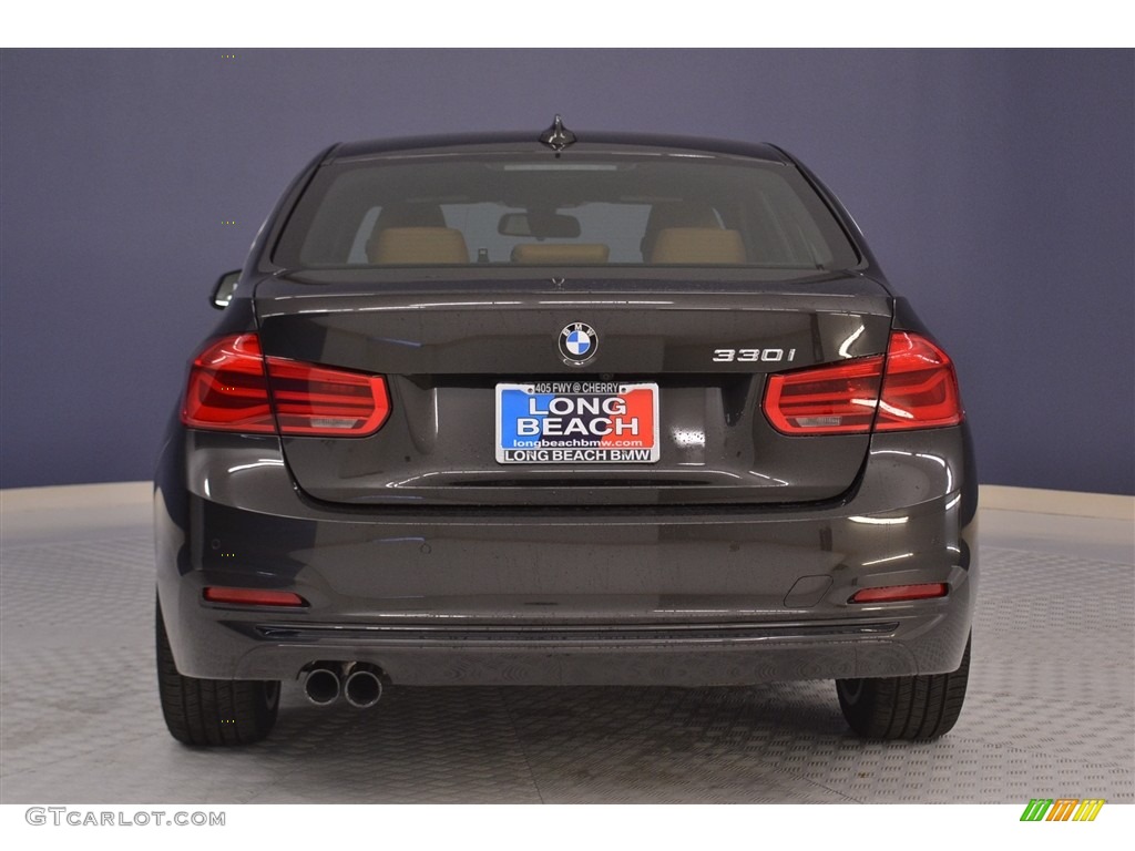 2017 3 Series 330i Sedan - Jatoba Brown Metallic / Saddle Brown photo #5