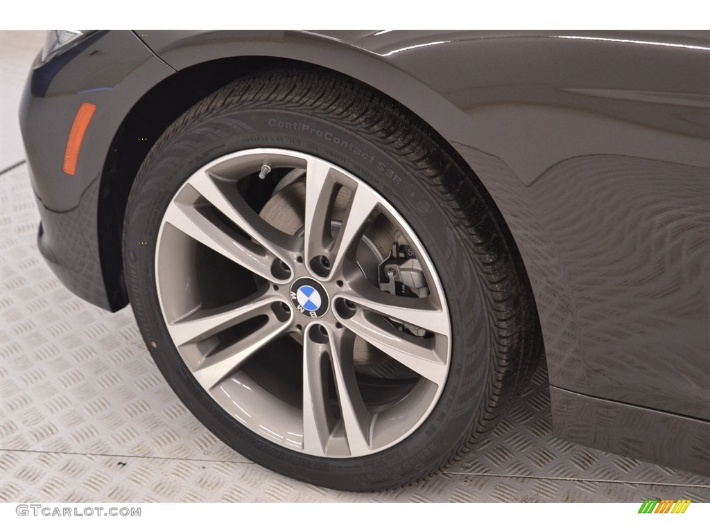 2017 3 Series 330i Sedan - Jatoba Brown Metallic / Saddle Brown photo #6