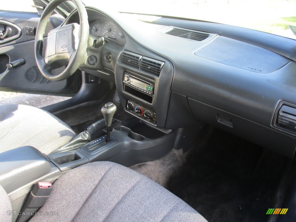 2000 Cavalier Coupe - Dark Colorado Green Metallic / Graphite photo #16
