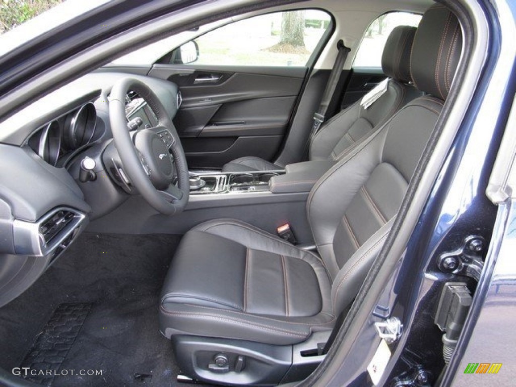 Jet Interior 2017 Jaguar XE 20d Prestige Photo #118051758