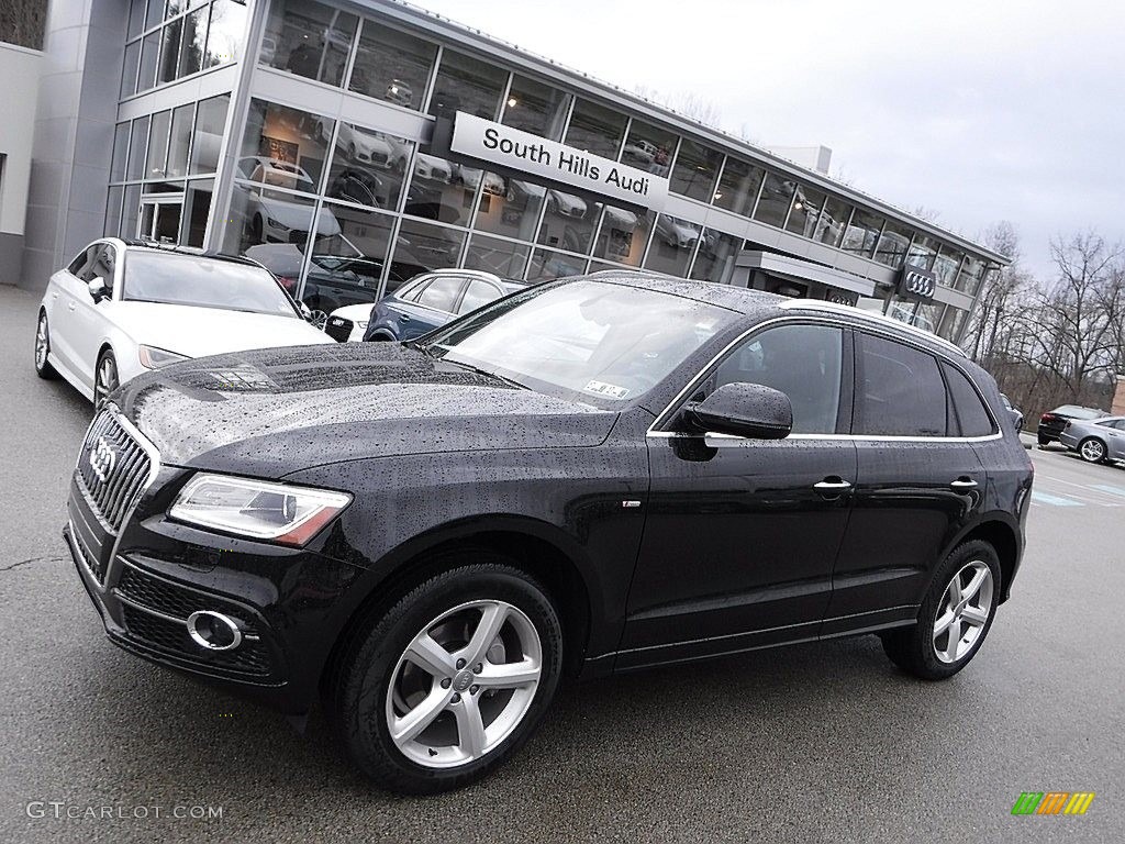2017 Q5 2.0 TFSI Premium Plus quattro - Mythos Black Metallic / Black photo #1