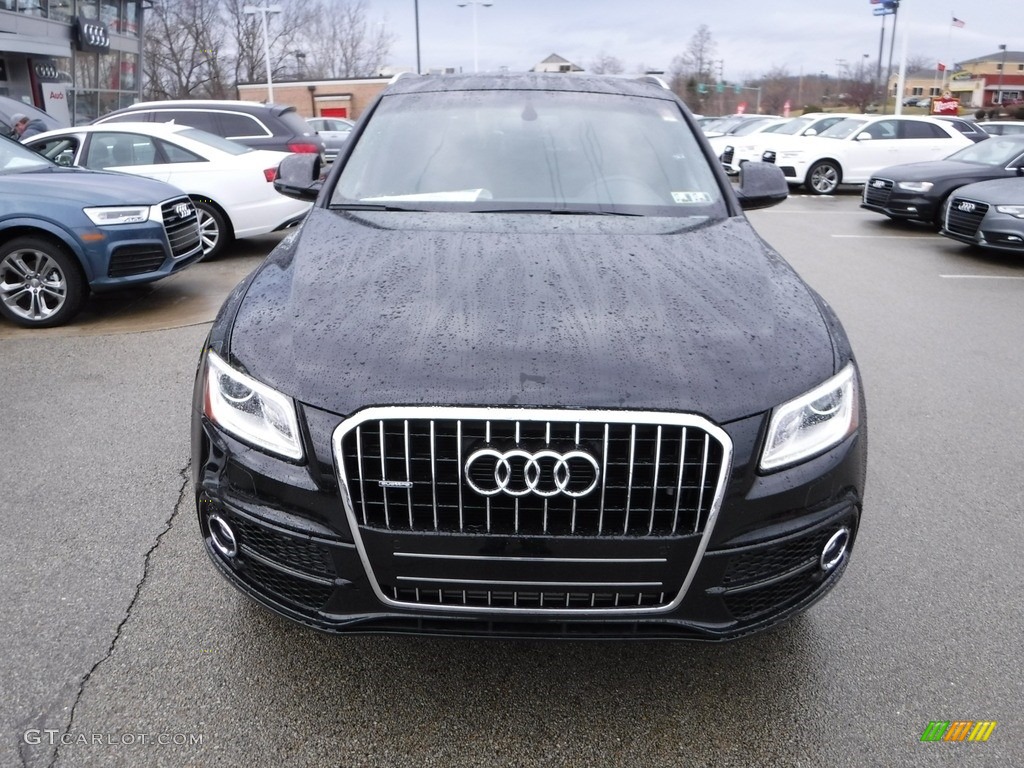 2017 Q5 2.0 TFSI Premium Plus quattro - Mythos Black Metallic / Black photo #7