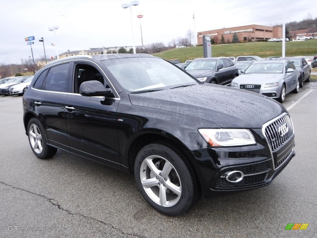 2017 Q5 2.0 TFSI Premium Plus quattro - Mythos Black Metallic / Black photo #9