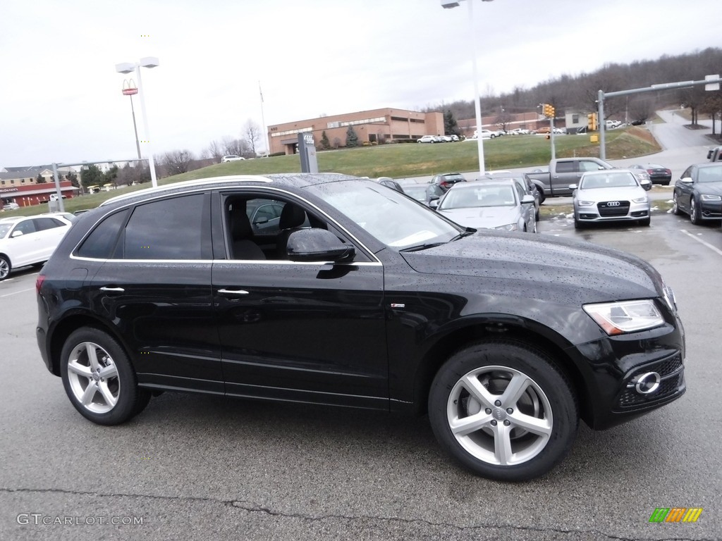 2017 Q5 2.0 TFSI Premium Plus quattro - Mythos Black Metallic / Black photo #10