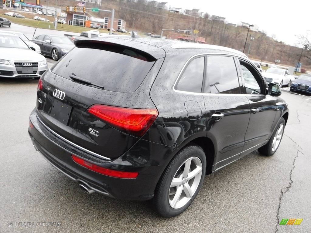 2017 Q5 2.0 TFSI Premium Plus quattro - Mythos Black Metallic / Black photo #13
