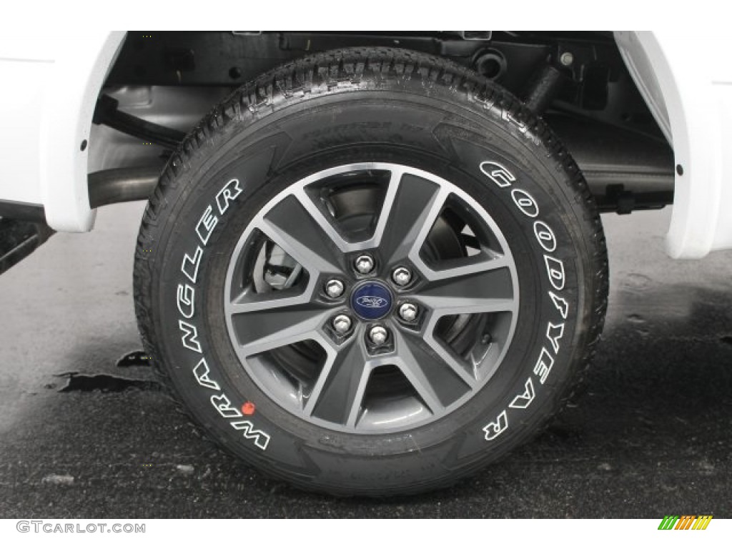 2017 Ford F150 XLT SuperCab 4x4 Wheel Photo #118052500