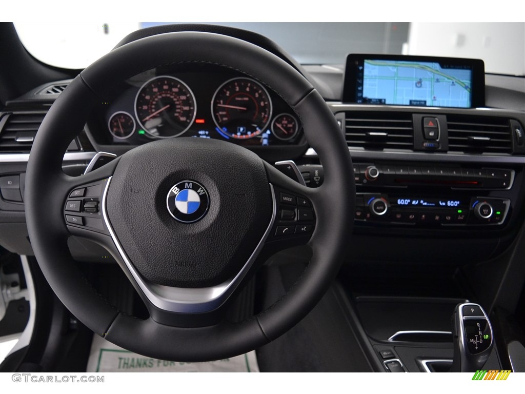 2017 BMW 4 Series 440i Coupe Black Dashboard Photo #118053047