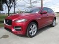 Italian Racing Red 2017 Jaguar F-PACE 20d AWD R-Sport Exterior
