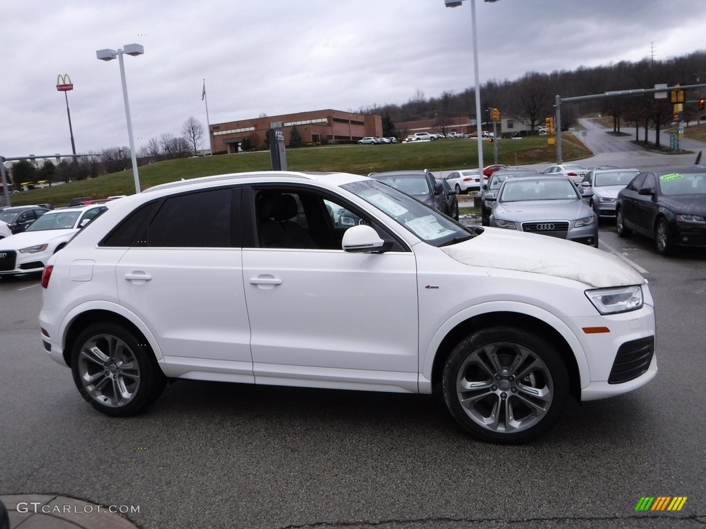 Cortina White 2017 Audi Q3 2.0 TFSI Premium Plus quattro Exterior Photo #118053651