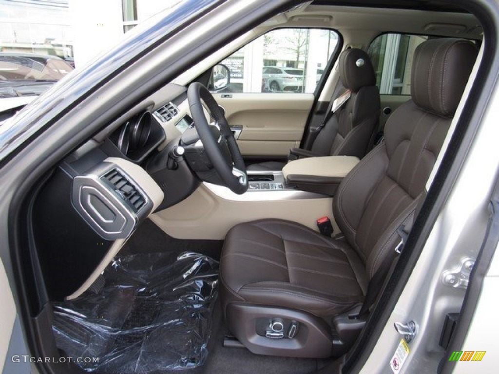 Espresso/Almond Interior 2017 Land Rover Range Rover Sport HSE Photo #118053852