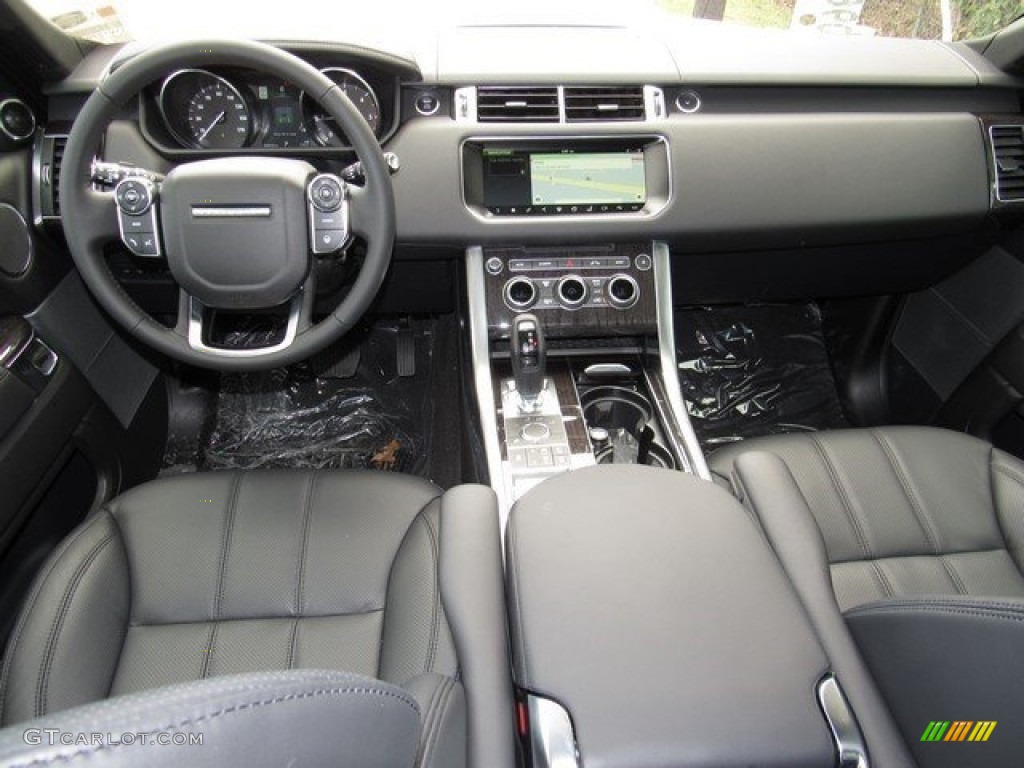 2017 Land Rover Range Rover Sport HSE Ebony/Ebony Dashboard Photo #118054152