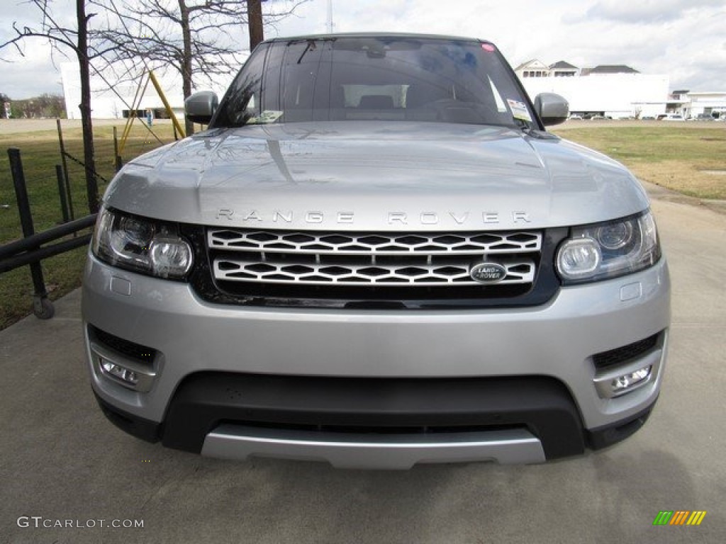 2017 Range Rover Sport HSE - Indus Silver / Ebony/Ebony photo #9