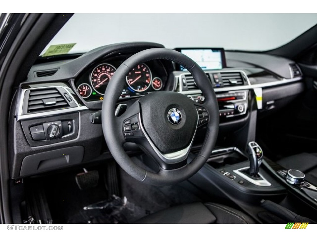 2017 3 Series 328d xDrive Sports Wagon - Mineral Grey Metallic / Black photo #6
