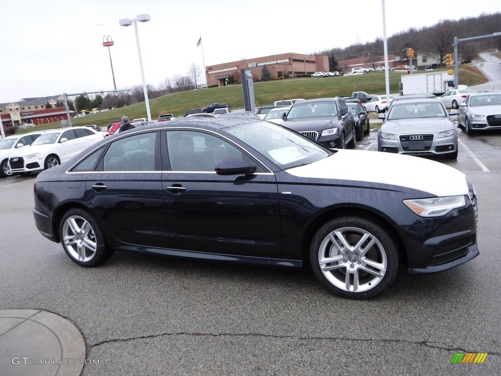 Moonlight Blue Metallic 2017 Audi A6 2.0 TFSI Premium quattro Exterior Photo #118054350