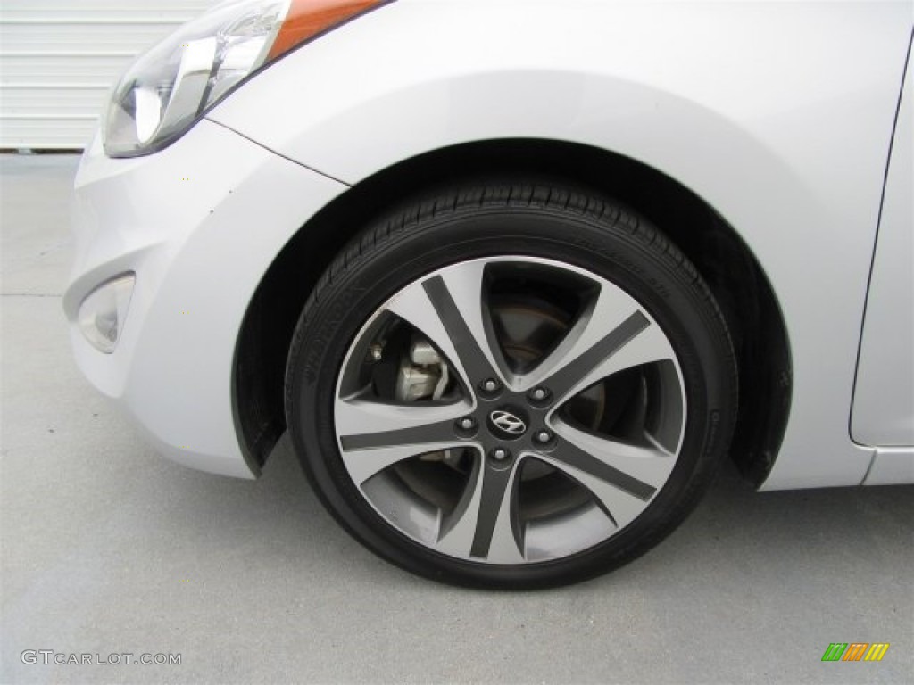 2013 Elantra Coupe SE - Silver / Gray photo #5