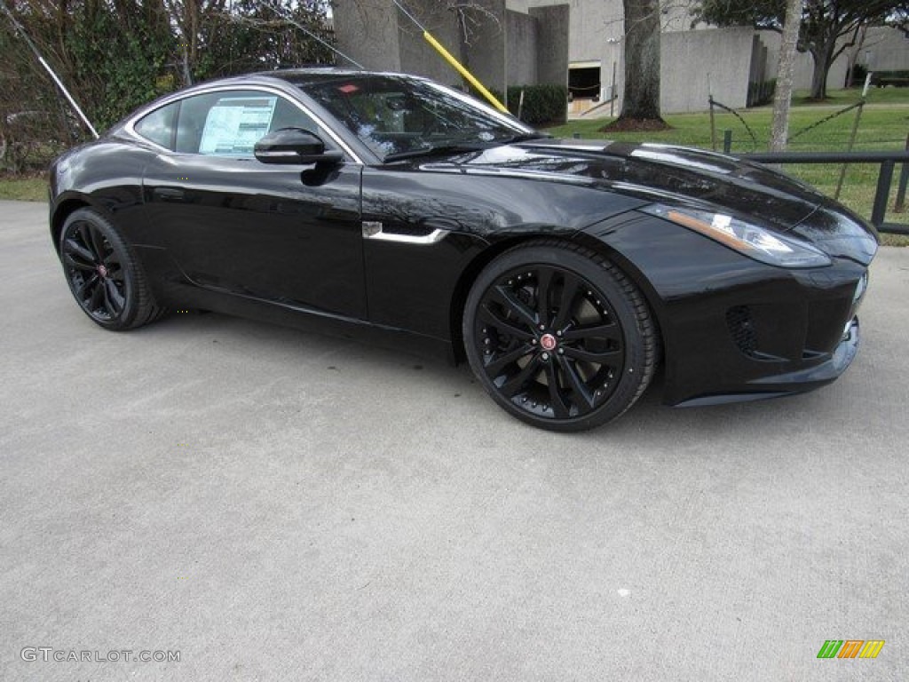 Ultimate Black 2017 Jaguar F-TYPE S Coupe Exterior Photo #118054389