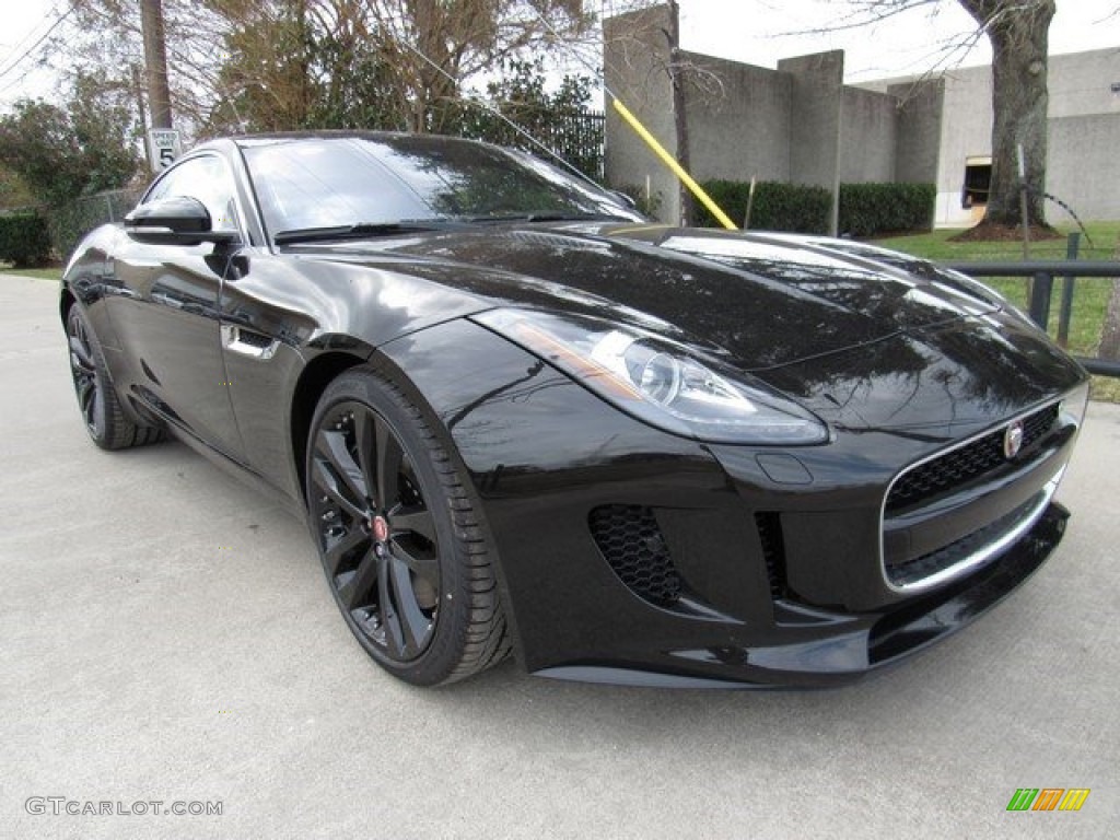 Ultimate Black 2017 Jaguar F-TYPE S Coupe Exterior Photo #118054404