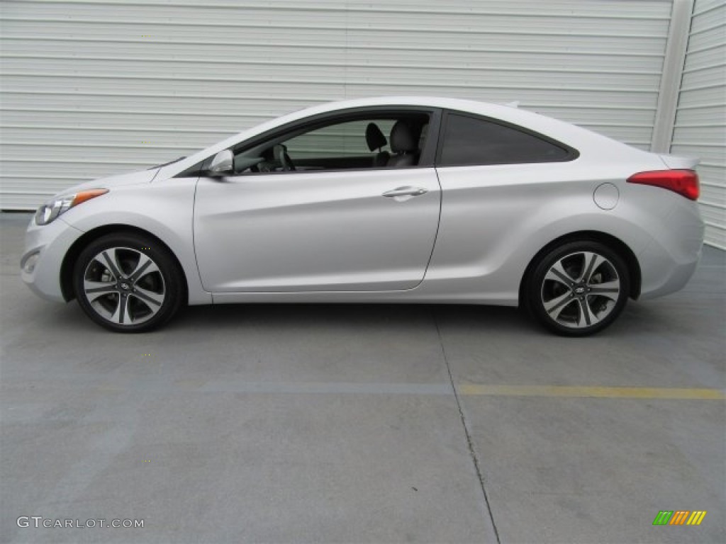 2013 Elantra Coupe SE - Silver / Gray photo #11