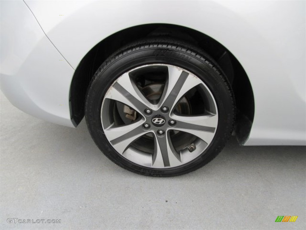 2013 Elantra Coupe SE - Silver / Gray photo #12