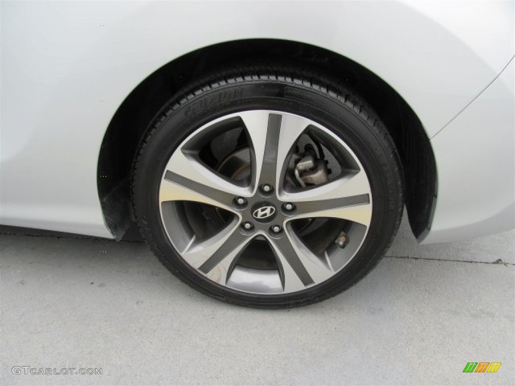 2013 Elantra Coupe SE - Silver / Gray photo #13