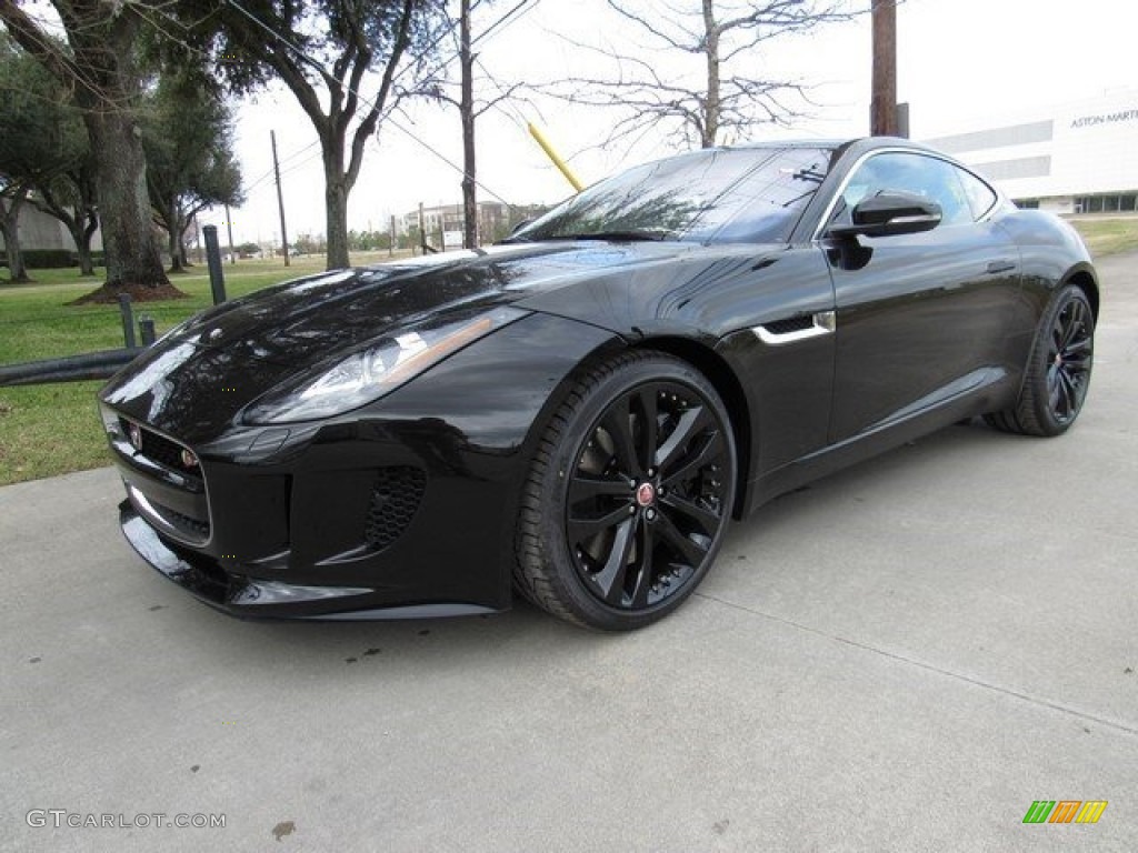 Ultimate Black 2017 Jaguar F-TYPE S Coupe Exterior Photo #118054503
