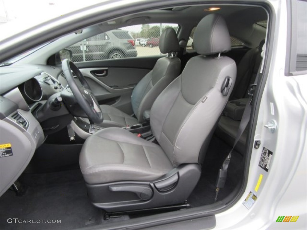 2013 Elantra Coupe SE - Silver / Gray photo #15