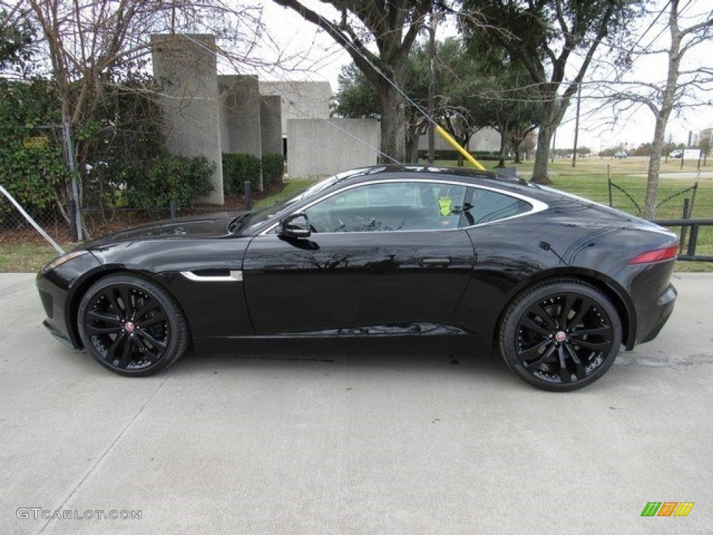 2017 F-TYPE S Coupe - Ultimate Black / Jet photo #11