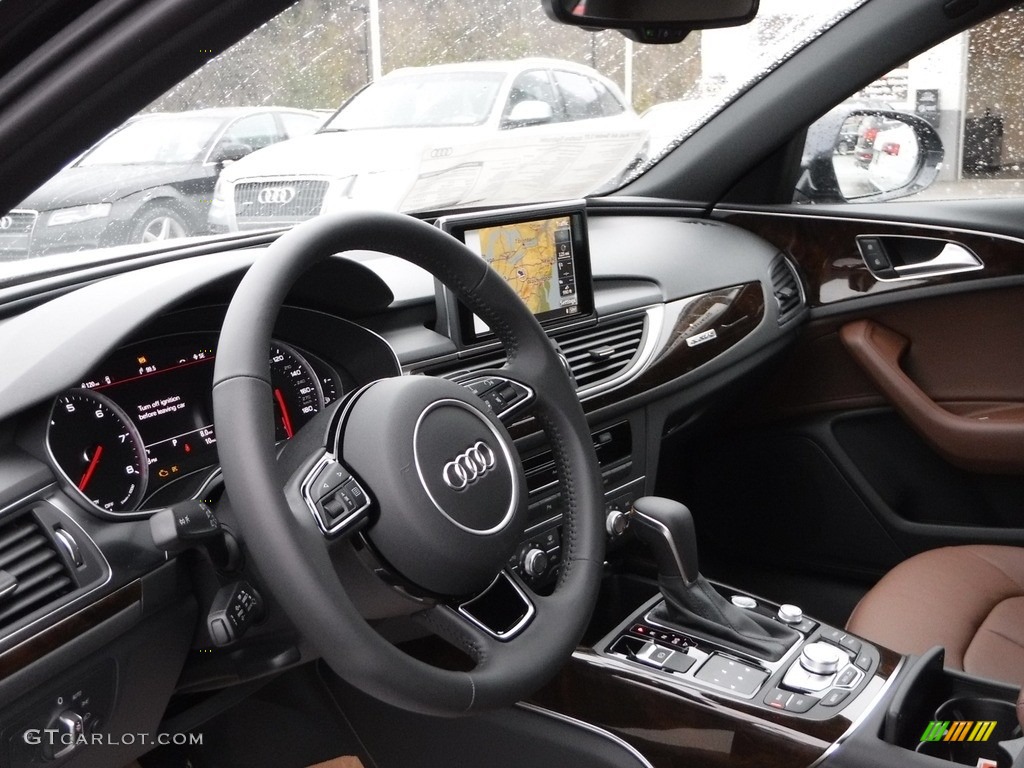 2017 A6 2.0 TFSI Premium quattro - Moonlight Blue Metallic / Nougat Brown photo #20