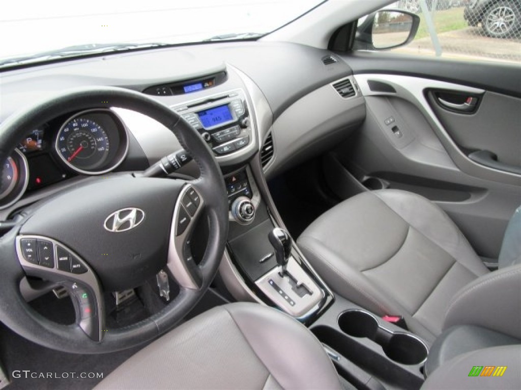 2013 Elantra Coupe SE - Silver / Gray photo #16