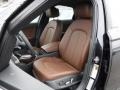 2017 Audi A6 Nougat Brown Interior Front Seat Photo