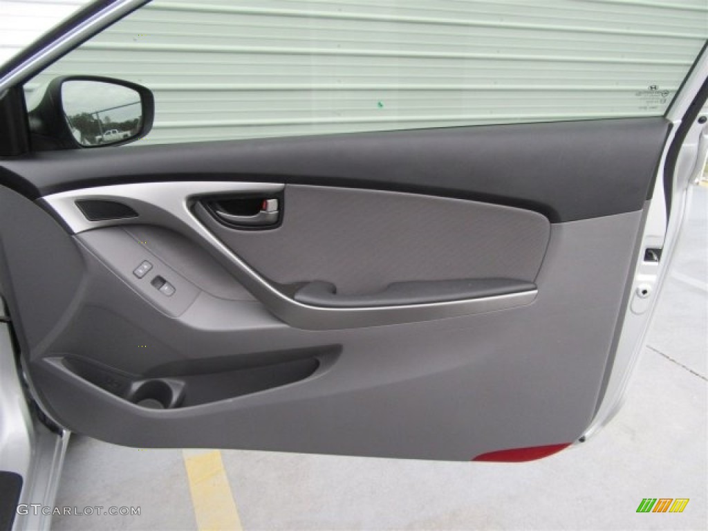 2013 Elantra Coupe SE - Silver / Gray photo #39