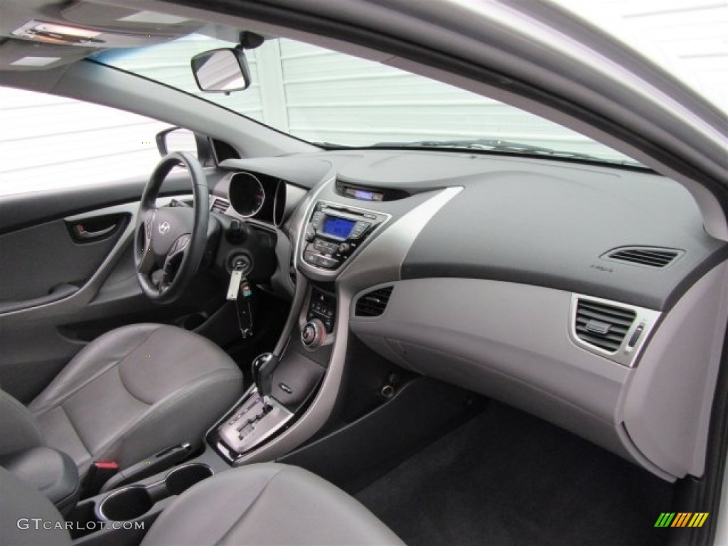 2013 Elantra Coupe SE - Silver / Gray photo #40