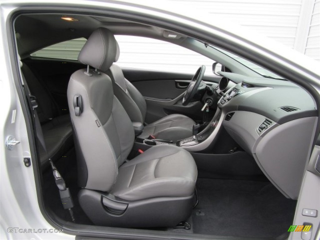 2013 Elantra Coupe SE - Silver / Gray photo #41