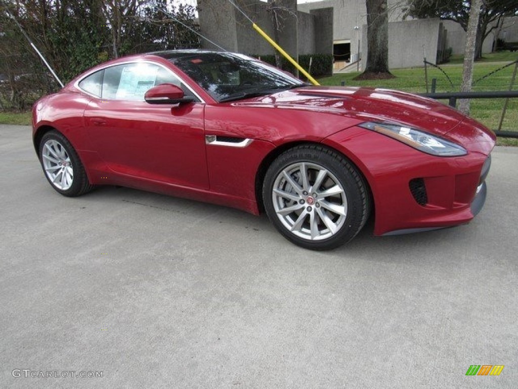 Italian Racing Red 2017 Jaguar F-TYPE Premium Coupe Exterior Photo #118054890