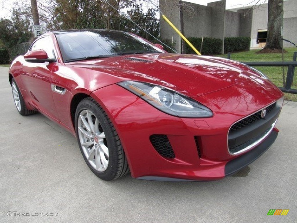 Italian Racing Red 2017 Jaguar F-TYPE Premium Coupe Exterior Photo #118054902