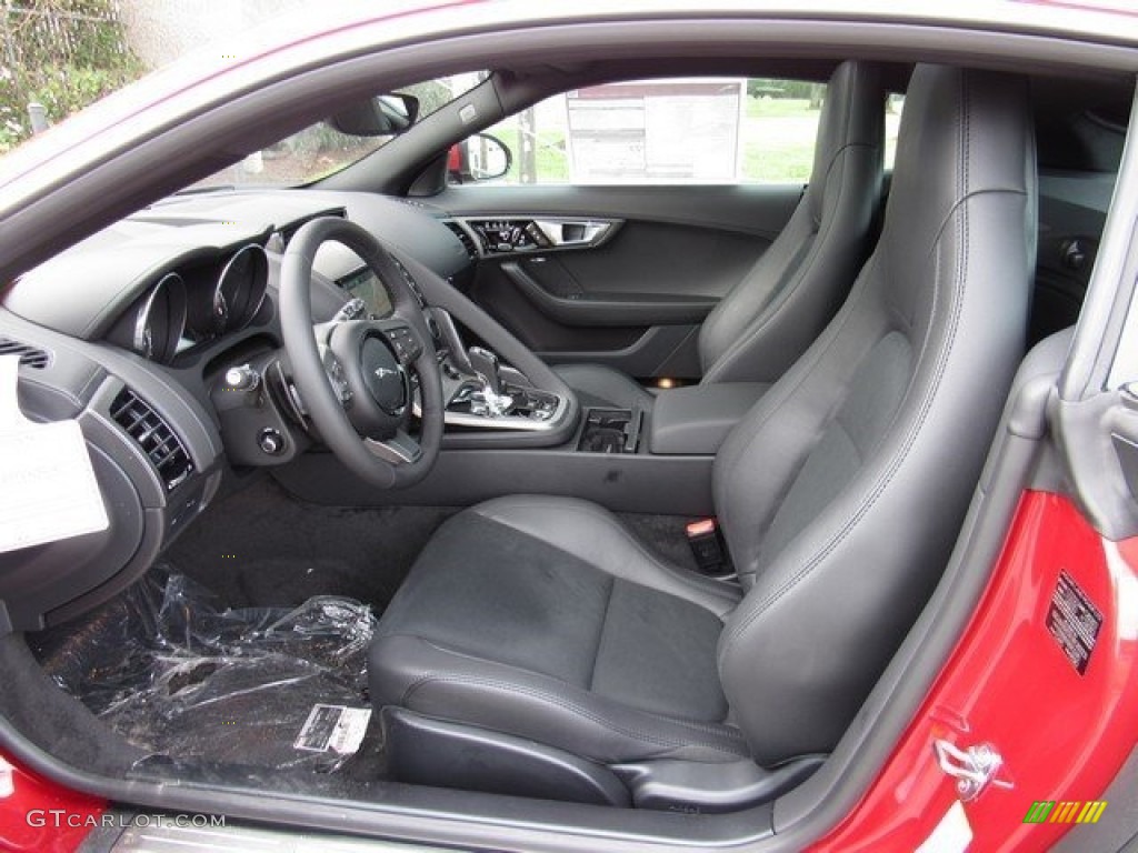 2017 Jaguar F-TYPE Premium Coupe Front Seat Photo #118054914