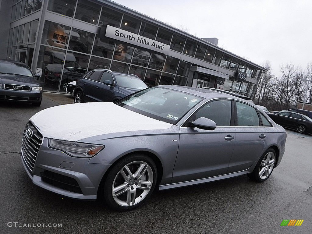 2017 A6 2.0 TFSI Premium quattro - Tornado Gray Metallic / Black photo #1