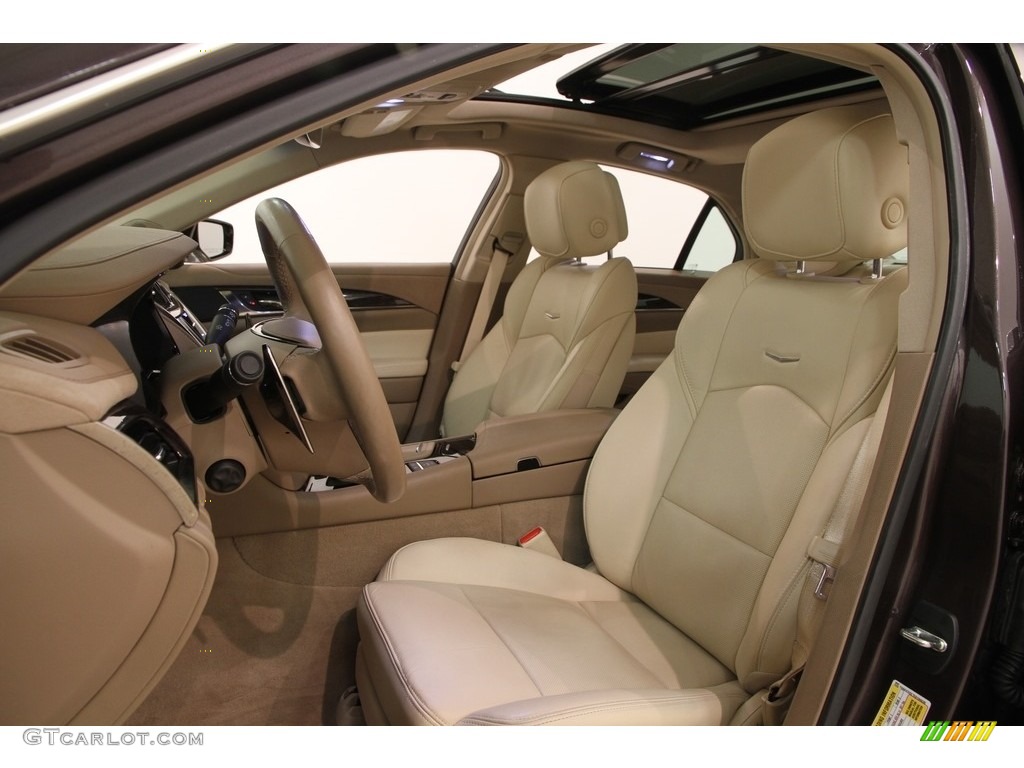 2014 CTS Luxury Sedan AWD - Majestic Plum Metallic / Light Cashmere/Medium Cashmere photo #5