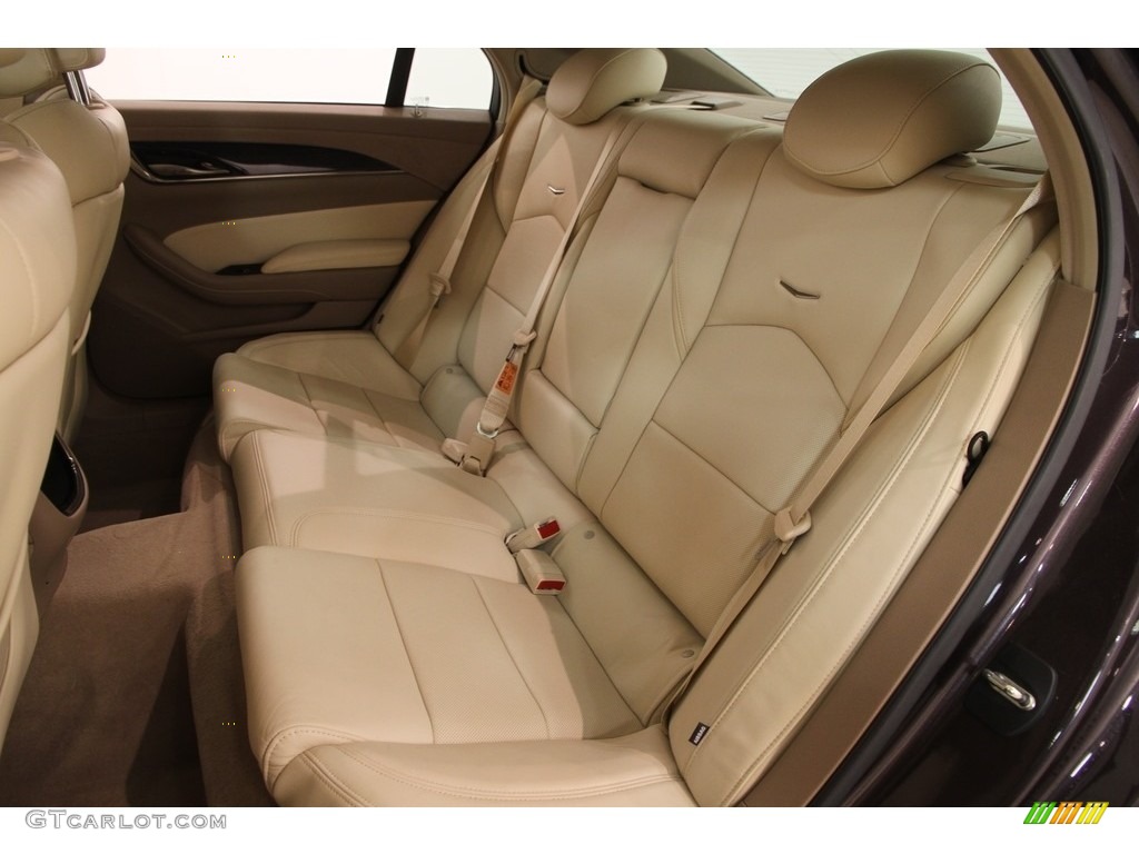2014 CTS Luxury Sedan AWD - Majestic Plum Metallic / Light Cashmere/Medium Cashmere photo #18