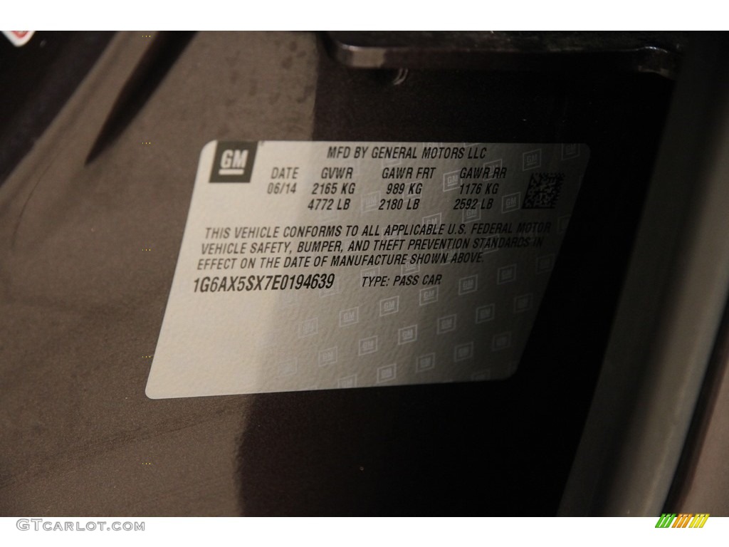 2014 CTS Luxury Sedan AWD - Majestic Plum Metallic / Light Cashmere/Medium Cashmere photo #22