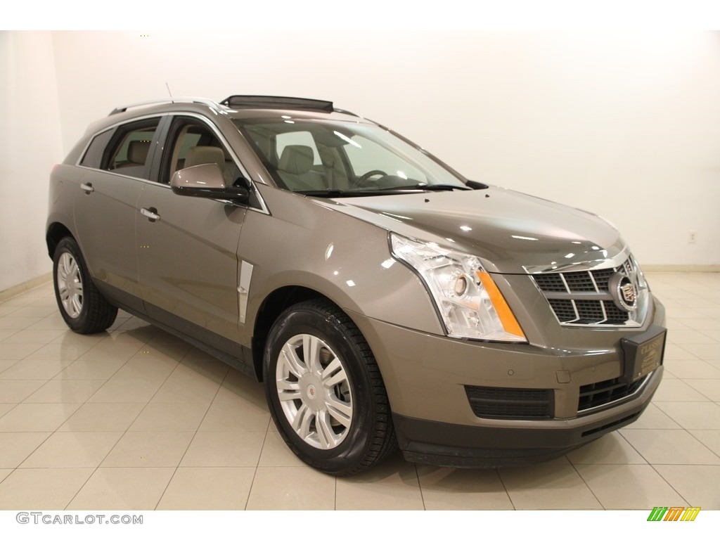 2012 SRX Luxury AWD - Mocha Steel Metallic / Shale/Ebony photo #1