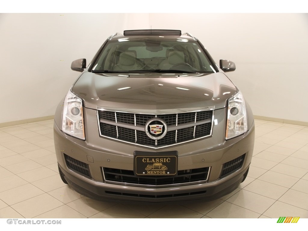 2012 SRX Luxury AWD - Mocha Steel Metallic / Shale/Ebony photo #2
